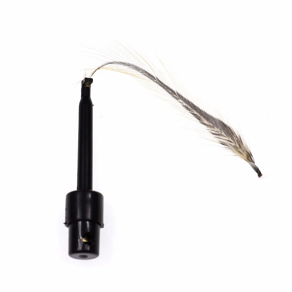 Bimoo Hackle-Zange, Federclip, Peitschen-Finisher, Dubbing-Bürste, Spulen-Einfädler, Abfallbehälter, Kamm, Angelköder, Nymphen-Fliegenbinde-Werkzeug – Detail 5