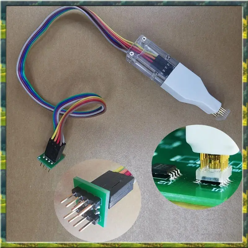 

ABGZ W-Son8 Чип для загрузки записи и записи Зонд Пружинная игла Кабель для записи чипов Bios Бесплатный провод Кабель для загрузки