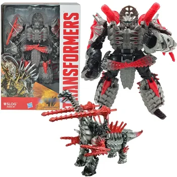 In Stock Hasbro Transformers Movie 4 Slog Voyager Class Anime Figure Model Collectible Action Toys Gifts