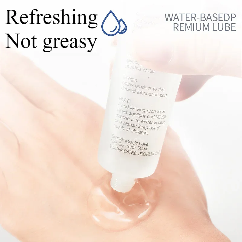 30 مللي الكبار الجنس Lubes القابلة للذوبان في الماء زيوت التشحيم الجسم استمناء تدليك زيت تشحيم التشحيم المهبل الشرج زوجين الجنس هلام #4