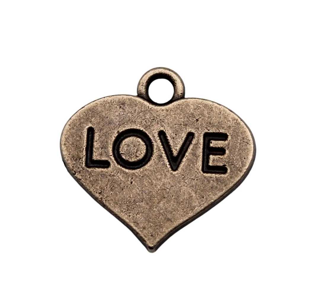 

25pcs 16x15mm Zinc alloy metal antiqued bronze plated charm T1059 for jewelry making