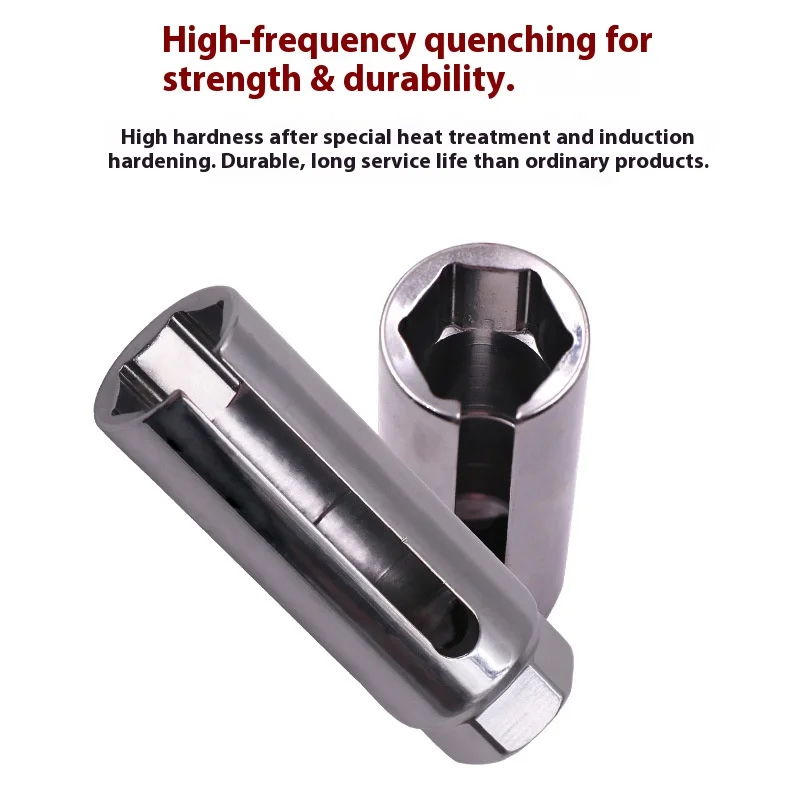 Garage Workshop Car Accesories Oxygen Iron Cotton Sensor Set Tool Socket 22mm 1/2 Inch Lambda for Repairing Wrench Accessories