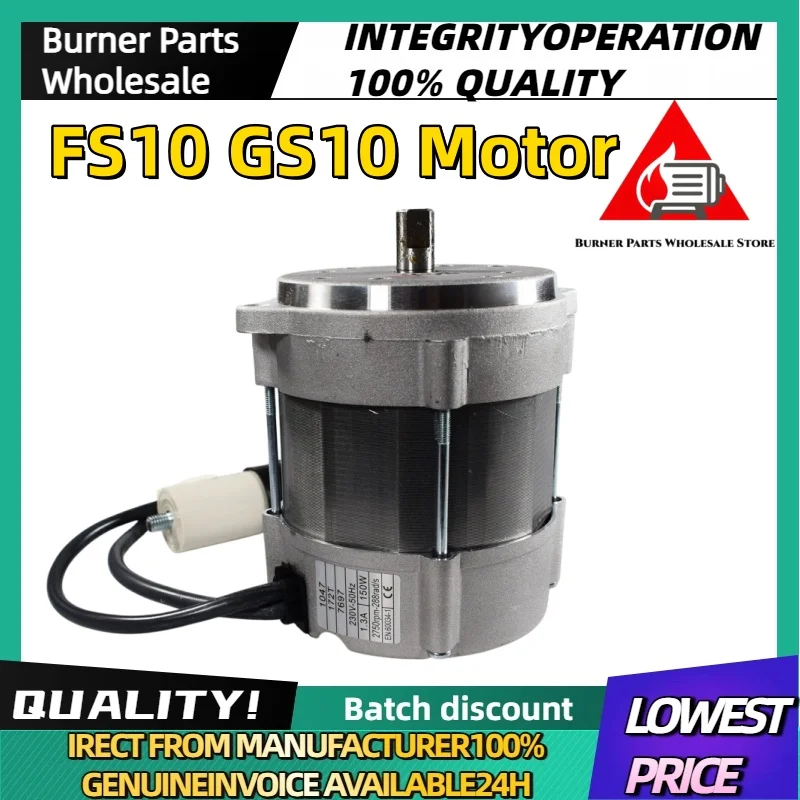 Burner Fan Motor FS10 GS10 FS20 GS20 90W 120W Industrial Combustion Equipment Replacement Motor