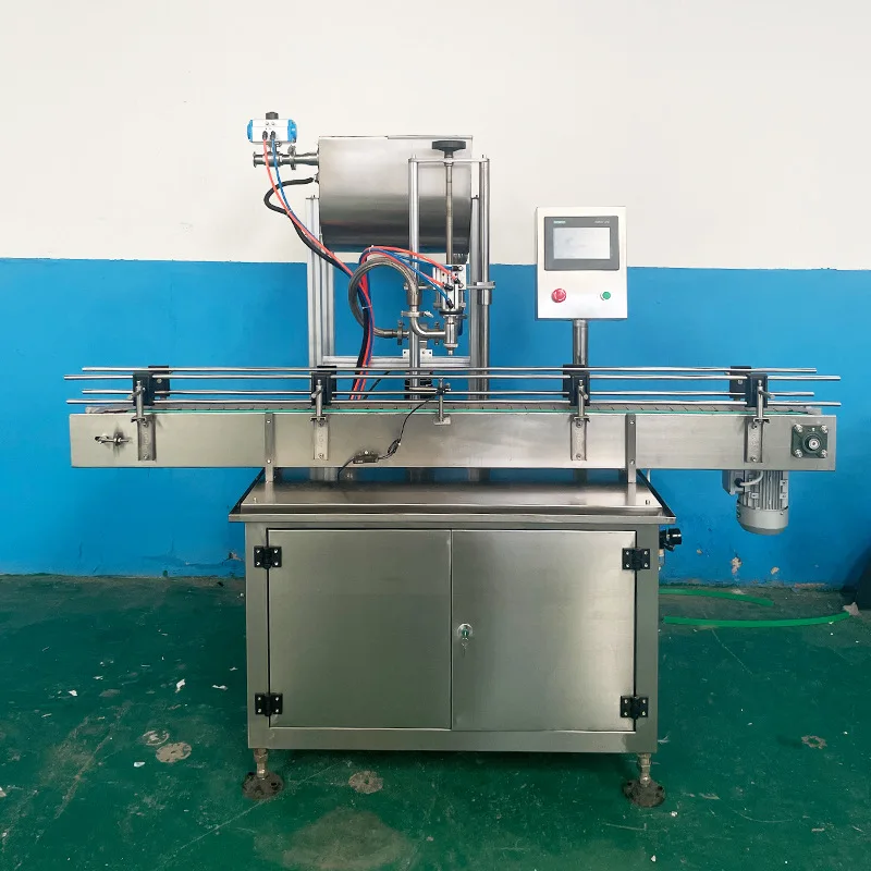 2026 Automatic Single-Head Servo Volumetric Filler for Cosmetics Honey Wine Oil Paste High-Speed Bottling Line for Packaging