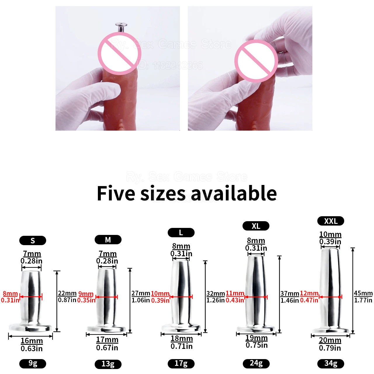 Stainless Steel Male Hollow Horse Eye Rod Urethral Plug Dilator Smooth Convenient For Urination Penis Plug Urethral Stimulation