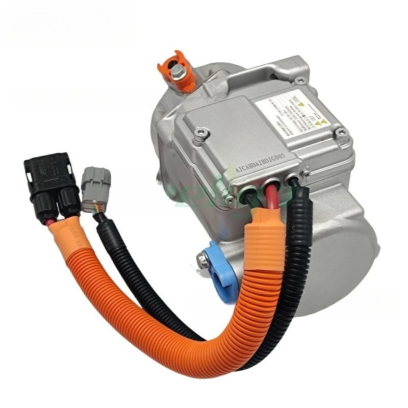 Automotive electric integrated compressor, universal 12V-540V scroll frequency conversion high-efficiency refrigeration
