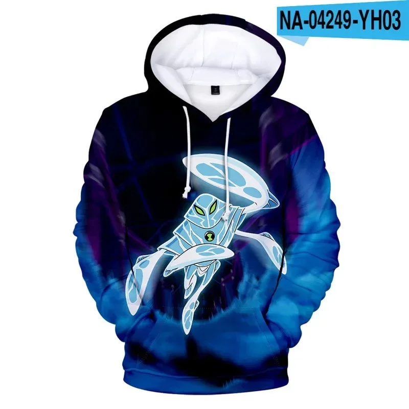 AD1 Ben 10 Ultimate Omnitrix Cosplay Hoodie 3D Printed Hooded Sweatshirt Men Women Casual Streetwear Zip Up Jacket Coat5@rD~