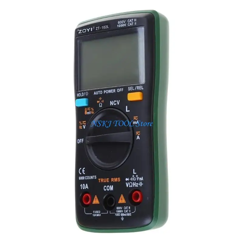 L8RC Efficient Inductance Tester with Auto Function Portable Multimeter Back light