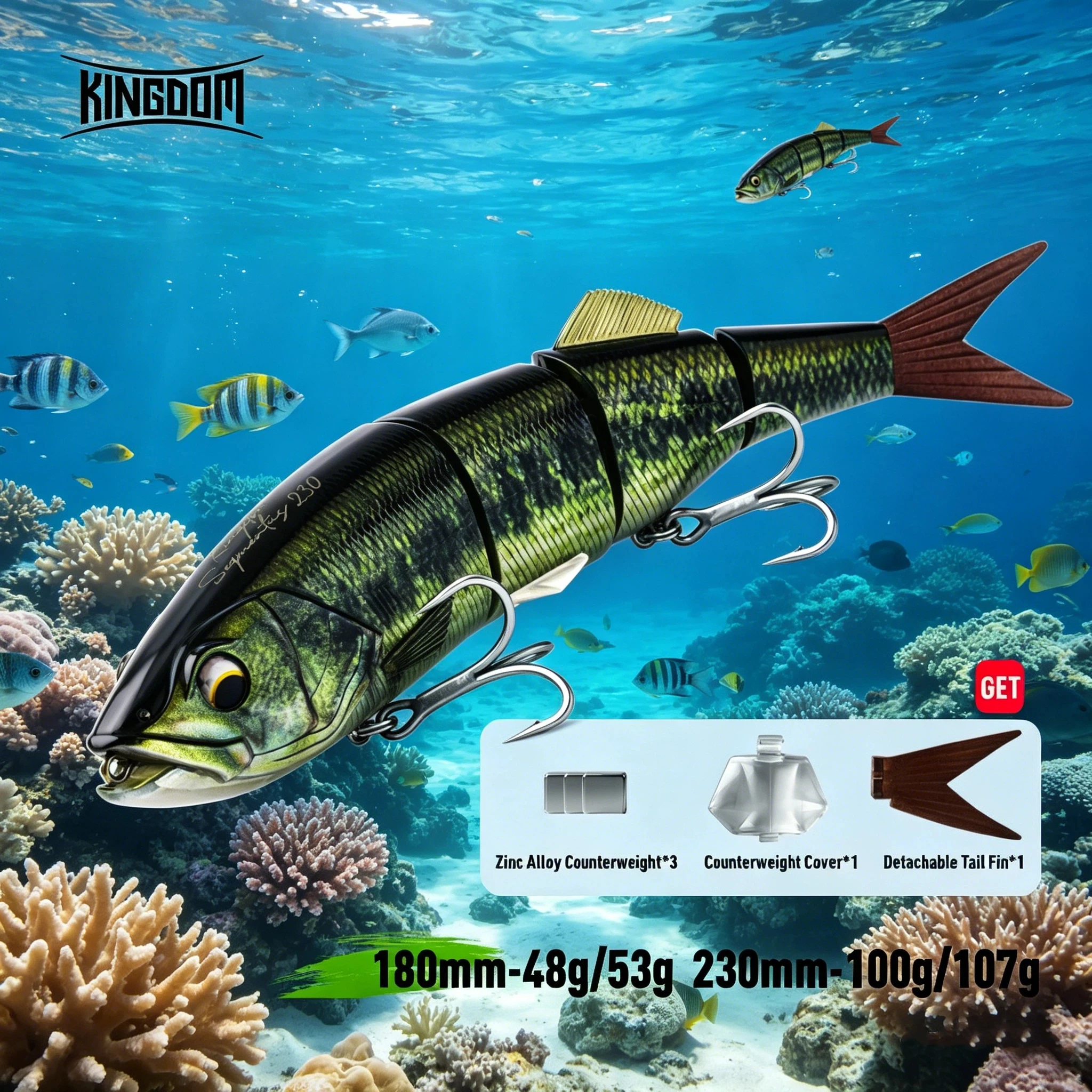 �y�Z�[�����z�L���O�_��DIY 180mm/48-53g 230mm/100-107g �W���C���g�X�C���x�C�g �t���[�e�B���O�V���L���O�t�B�b�V���O���A�[ 4�Z�N�V�����}���`�W���C���g�n�[�h�x�C�g�X�C���x�C�g