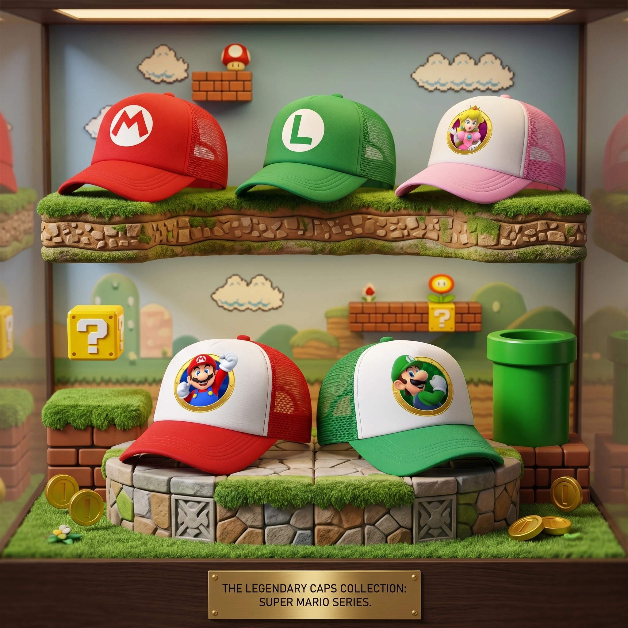 Gorra de Béisbol Ajustable de Super