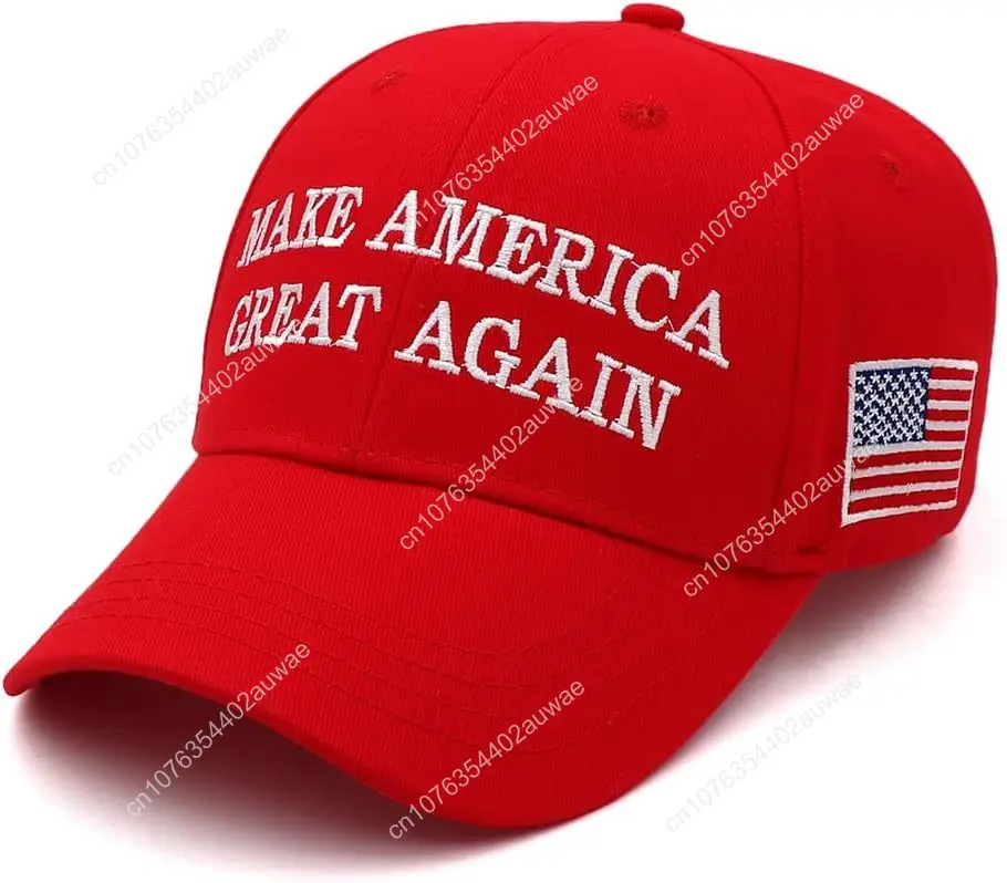 Trump 2024 MAGA Hat and Trump Flag Set, Trump 2024 Hat Take America Back Baseball Cap