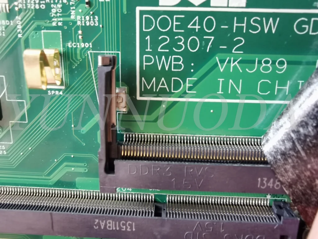 

12307-1 12307-2 для Dell Inspiron 3437 5437, материнская плата для ноутбука с процессором i3 i5 i7 0YGRK4 0Y3JGV 09DJXD