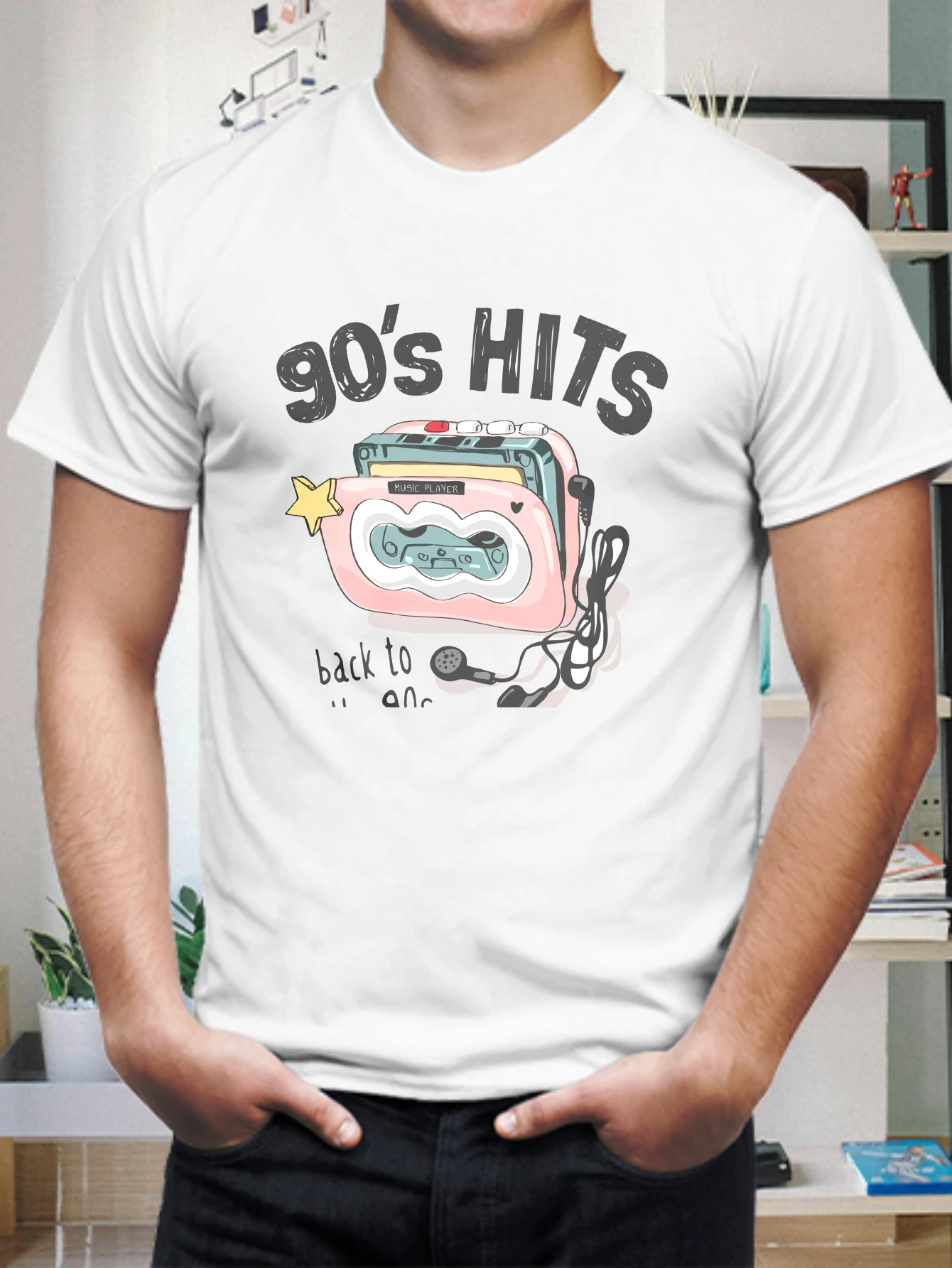 

Men's t-shirts 2025 New Men's clothing Basic Solid color Y2k tops sports 100%cotton Sportswear tops Summer Graphic Running top