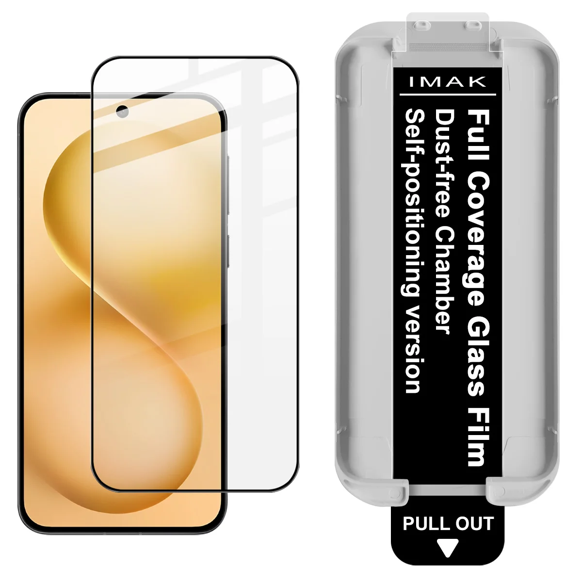 

IMAK Pro+ Tempered Glass for Vivo S20 S30 Pro Mini X100s Y300 Y300t Y300i Y500 Pro 5G Dust-free Chamber Locator Film