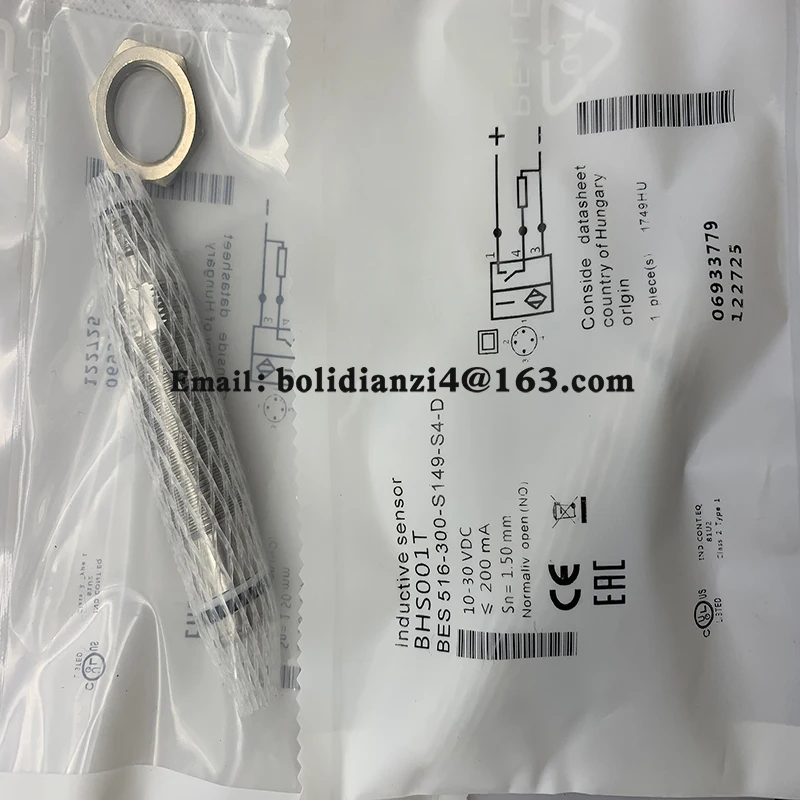 

New sensor for proximity switch BHS001T BES 516-300-S149-S4-D In stock