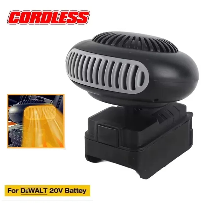

Fit for DeWALT 20V Battery Cordless Car Heater Electric Warm Air Blower Heating Fan Windshield Demister Defroster Power Tools