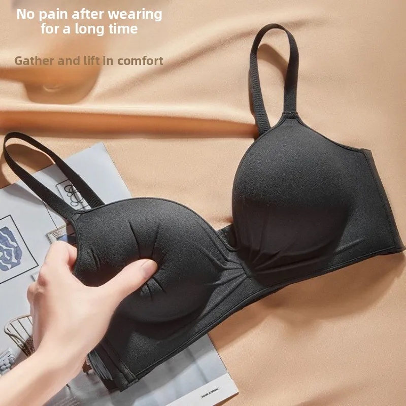 

Женский бюстгальтер пуш-ап 10 см для небольшой груди – увеличивает объем, приподнимает, предотвращает провисание, уменьшает боковые объемы, бесшовный, невидимый