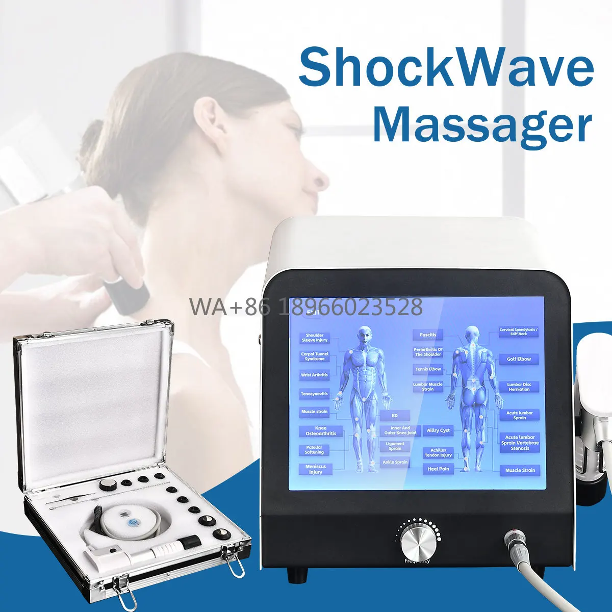 

Оптовая продажа: Аппарат для ударно-волновой терапии, электронное реабилитационное оборудование, прибор для снятия боли, аппарат для ударно-волновой терапии