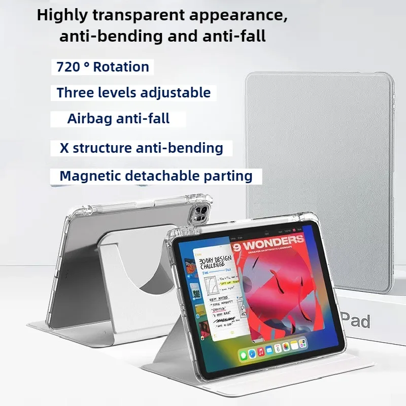 

Чехол-держатель для карандашей для iPad Pro 11 2024 iPad A16 11-го 10-го 10,2 9-го и 8-го поколения, чехол для iPad Air 2025 года 11 дюймов 5 4 10,9 Funda