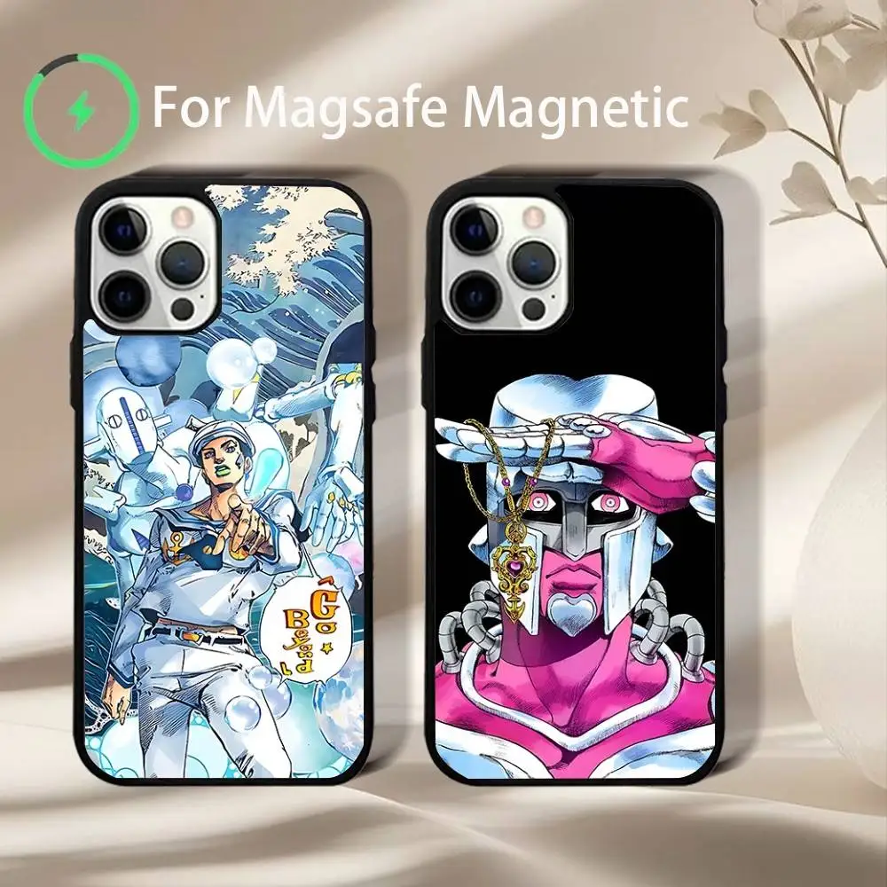 

JoJo Bizarre Adventure Phone Case For iPhone 17,16,15,14,13,12,11,Pro,Max,Plus,Mini,SE4,E Magnetic Magsafe Wireless Charging