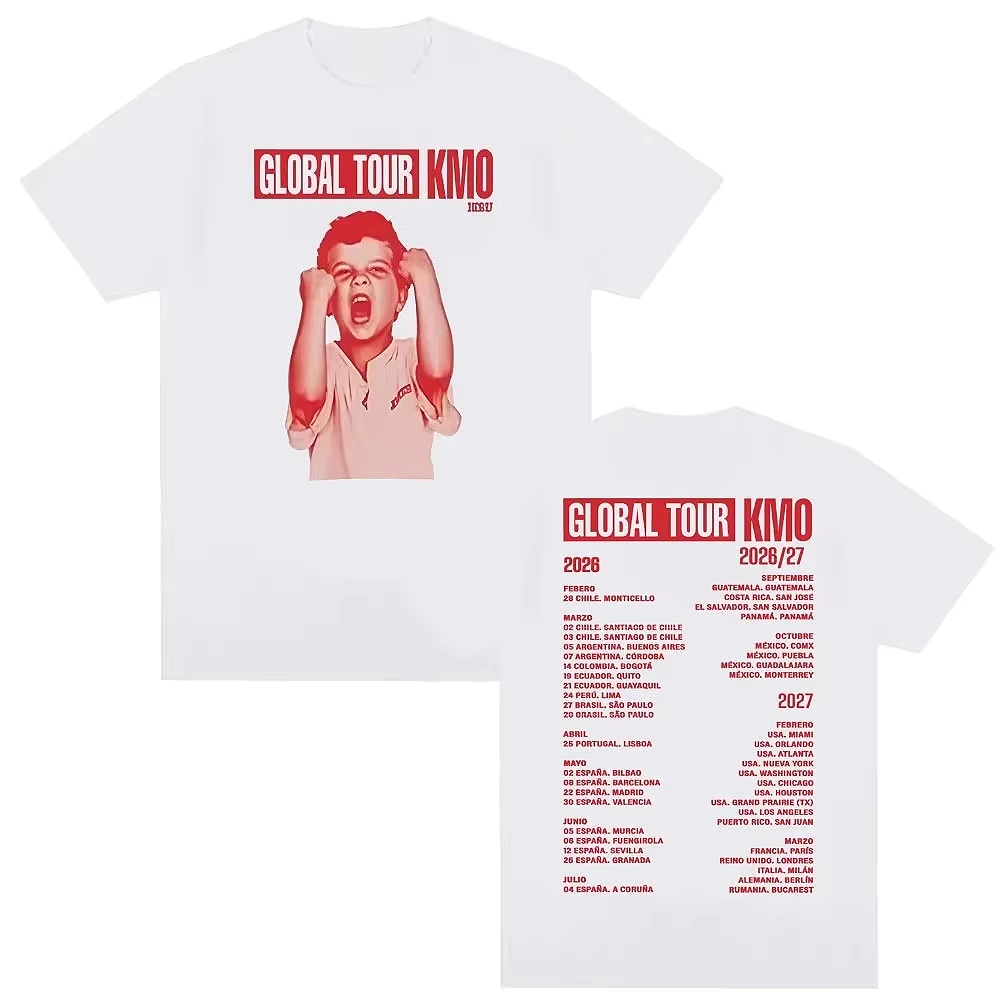 Pablo Alborán Global Tour Km0 2026-2027 T Shirts Unisex Harajuku Gothic Hip Hop T-shirt Men Casual Cotton Short Sleeve T Shirt