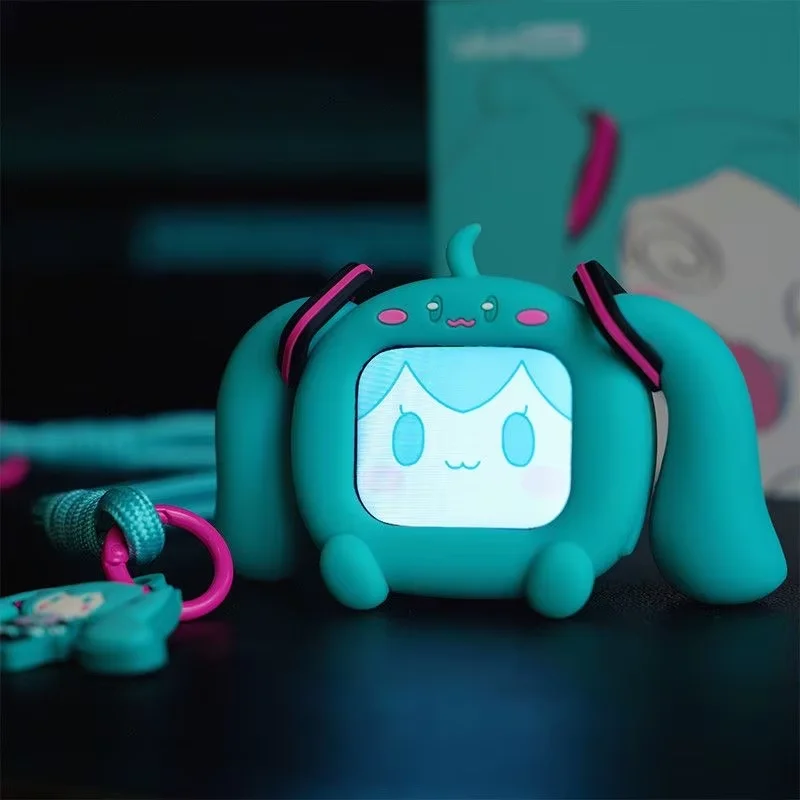 

Genuine Hatsune Miku Touchscreen Wireless Bluetooth Earphones Kawaii Anime Fitness Exercise Earphones Outdoor Portable Headset