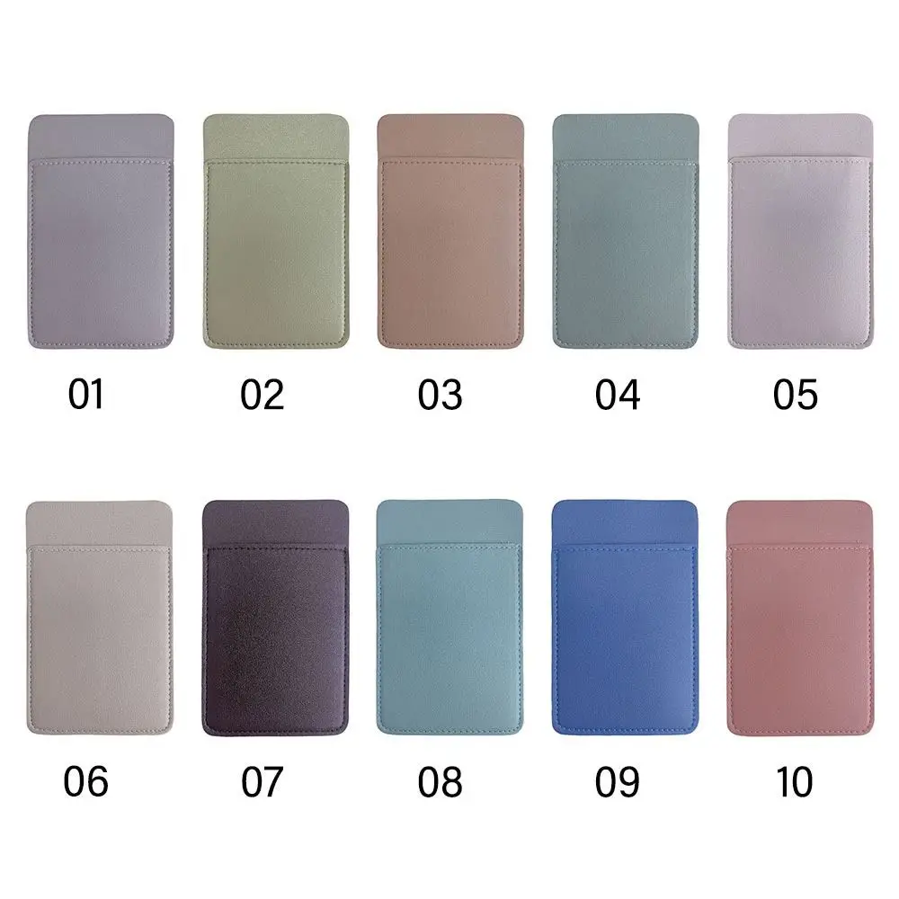 1Pc Double-Layer Leak-Proof Pen Pouch PU Leather Pocket Protector Large Capacity Pencil Case Portable Pen Holder Useful Pen Bag