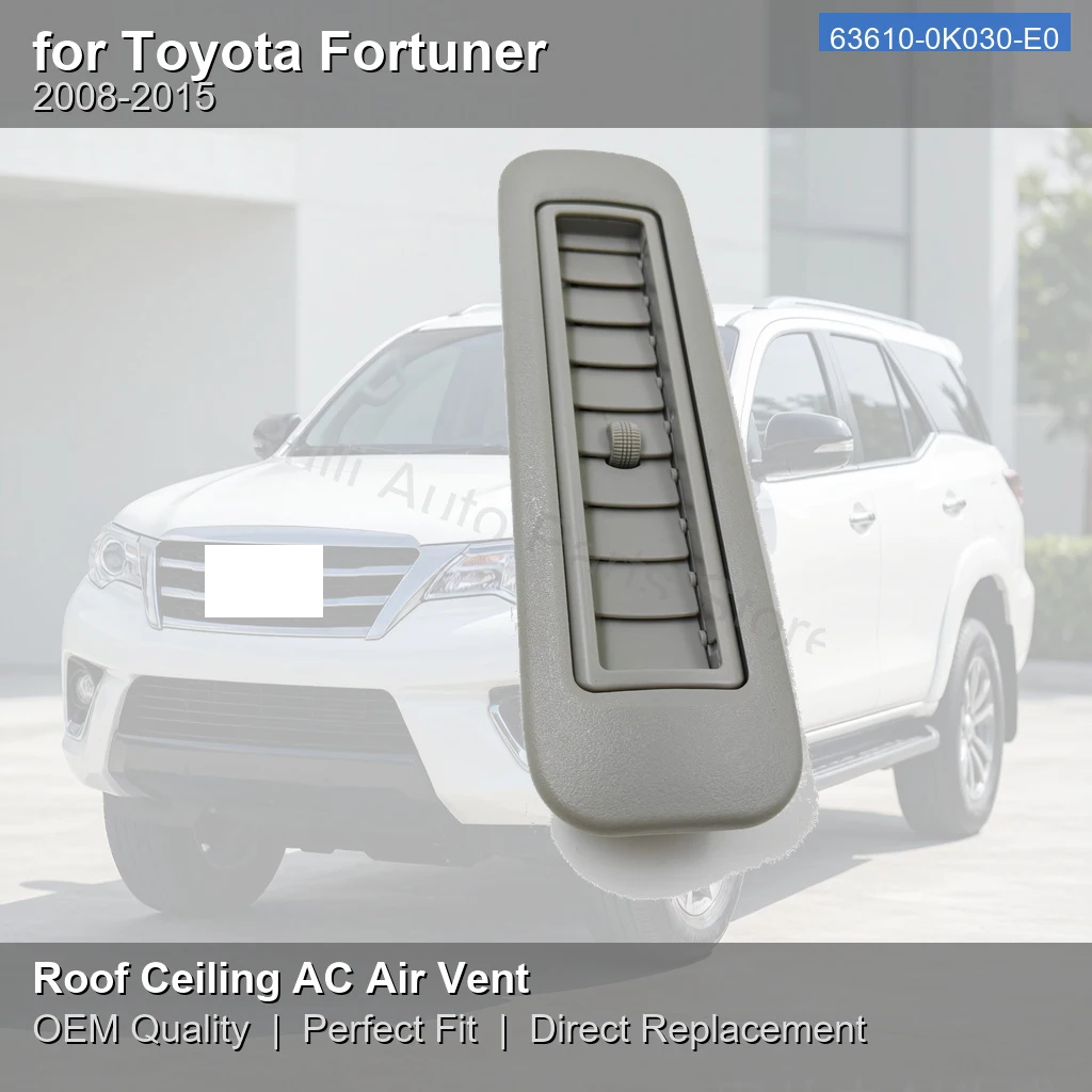 Air Outlet Aircon AC Vent windows Grille For 2008-2015 Toyota Fortuner