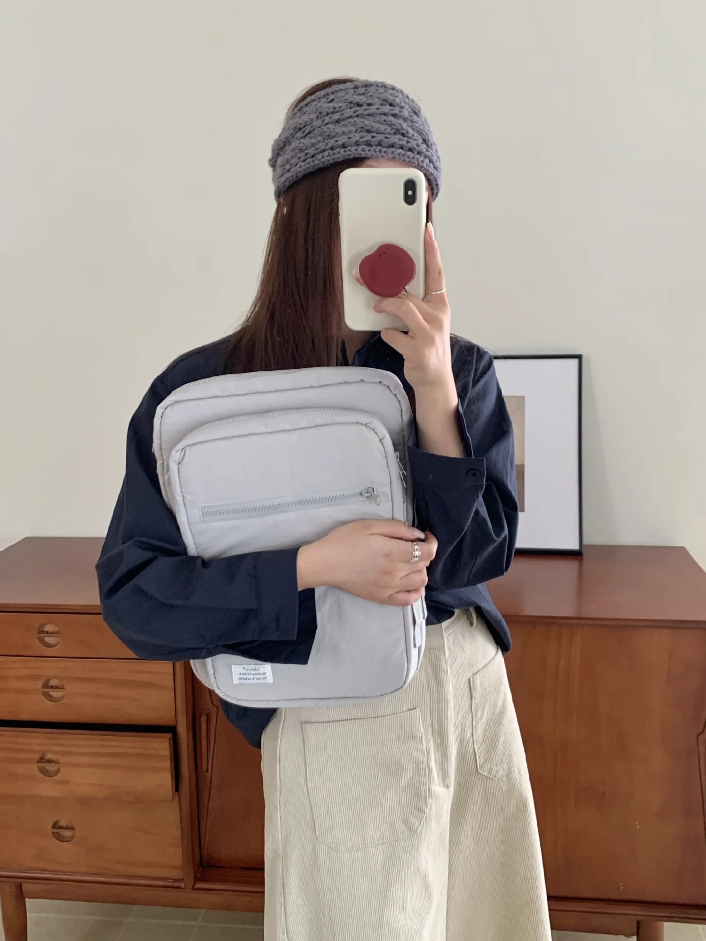 Korean Minimalist Laptop Handbag For MacBook Air Pro13 14 For Dell Xiaomi Samsung Ipad9.7-11 Inch Shockproof Tablet Sleeve Pouch