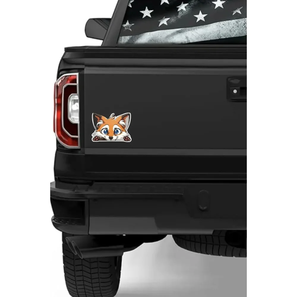 Peeking Adorable Animal Retro Car Laptop Window Bumper Waterproof Vinyl Decal Decoration Retro Trendy Funny Funny