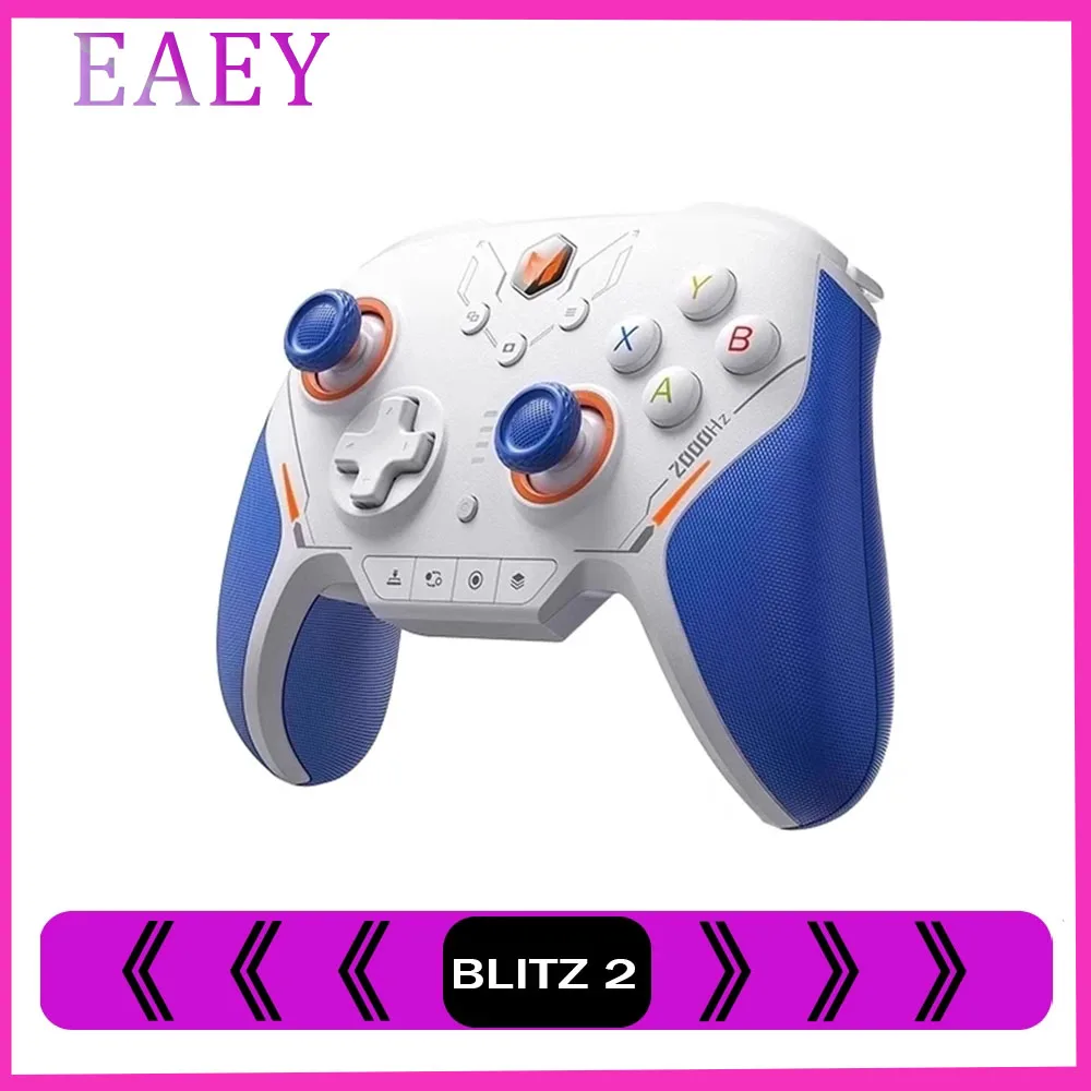 

EAEY Новый Blitz 2 Tmr Star Flash Беспроводные Bluetooth-геймпад Соматосенсорные контроллеры по индивидуальному заказу 2000 Гц для ПК Steam Game