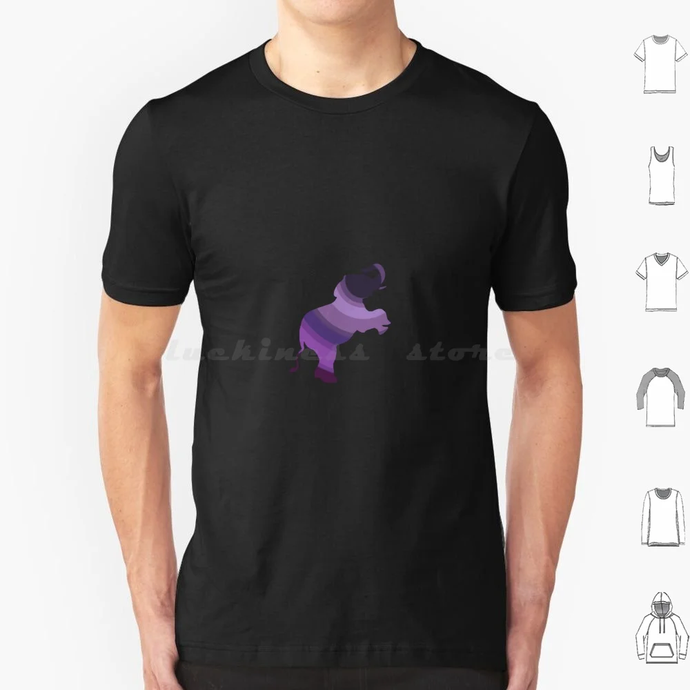 Camiseta de animales lendarios de elefante, talla grande, 100% algodón, elefante, bonito Mandala, animales, jaula, el elefante