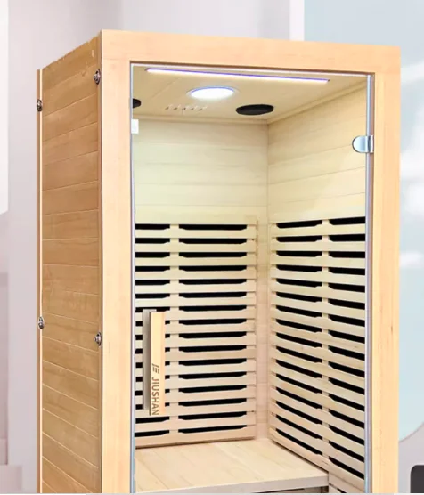 Fotografia 5: Sala de sauna infravermelha para desintoxicação doméstica e terapia de perda de peso