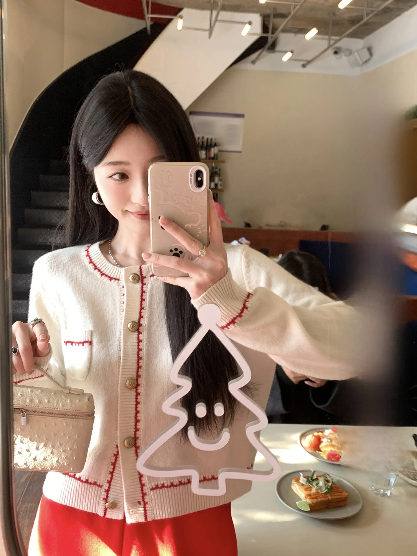 

Summer Poetic Wool Blend Knitted ort Sve round Ne Vintage Sle Women's Cardigan Faionable Color Blo Metal Bule ...