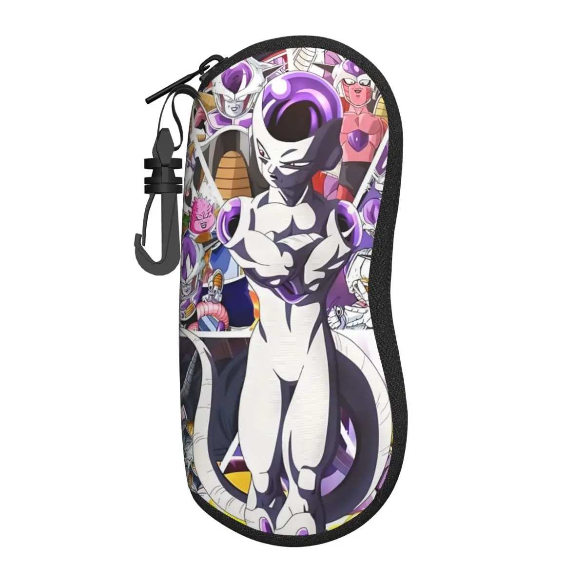 Custom F-Friezaes Cartoon Mangas Eyeglass Glasses Case Men Women Soft Sunglasses Protective Pouch