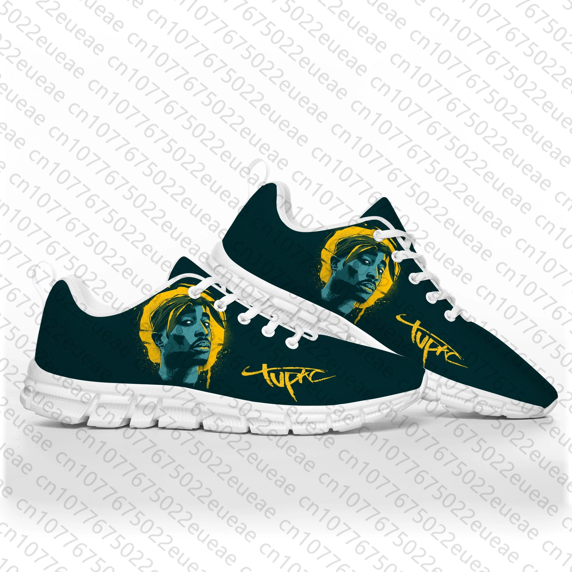 Zapatos Deportivos Rap 2Pac Tupac All Eyez on Me para hombres, mujeres, adolescentes, niños, zapatillas casuales personalizadas, zapatos de pareja de alta calidad