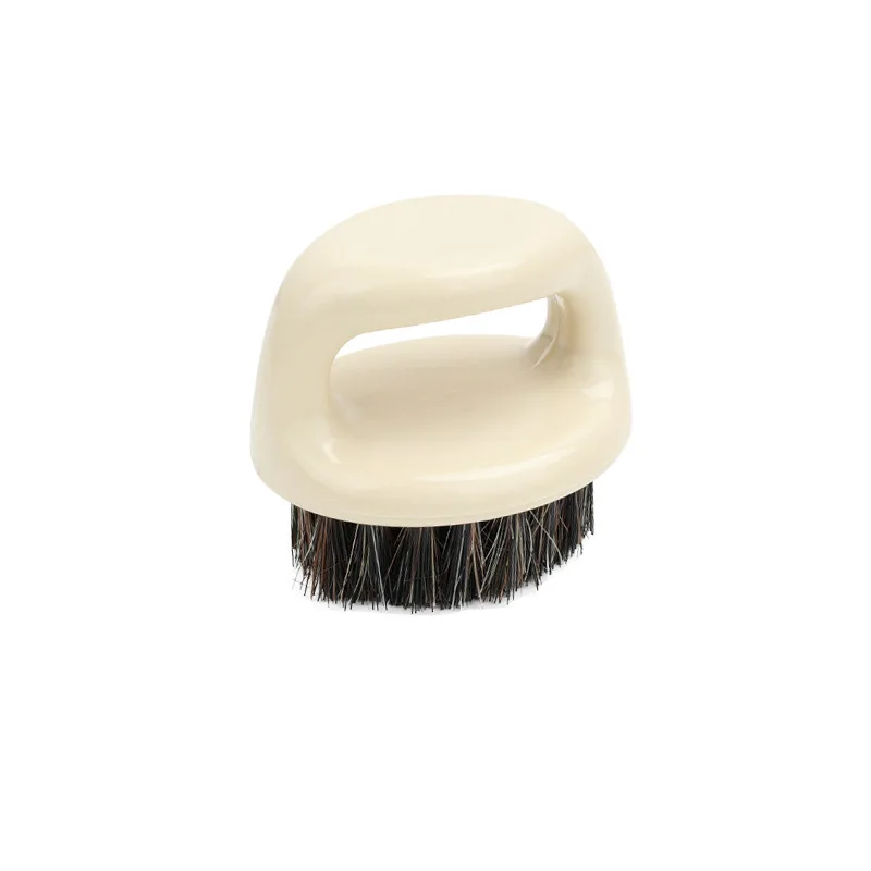 Durable Horse Hair Brush For Leather Shoes Wooden Handle Shoe Care Polish Applicator Maintenance Tool Boots Cleaning