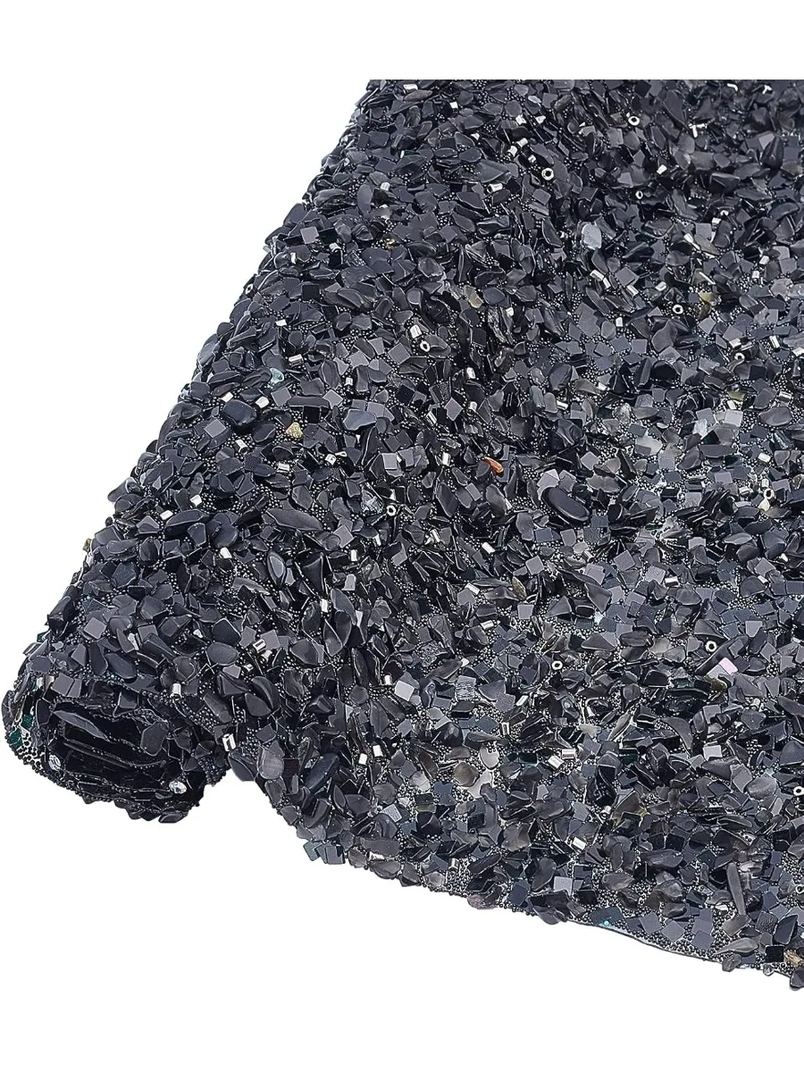 15.75x9.45x0.12Inch Black Glitter Resin Hotfix Rhinestone(Hot Melt Adhesive on The Back) Rhinestone Trimming Crystal Rhinestone