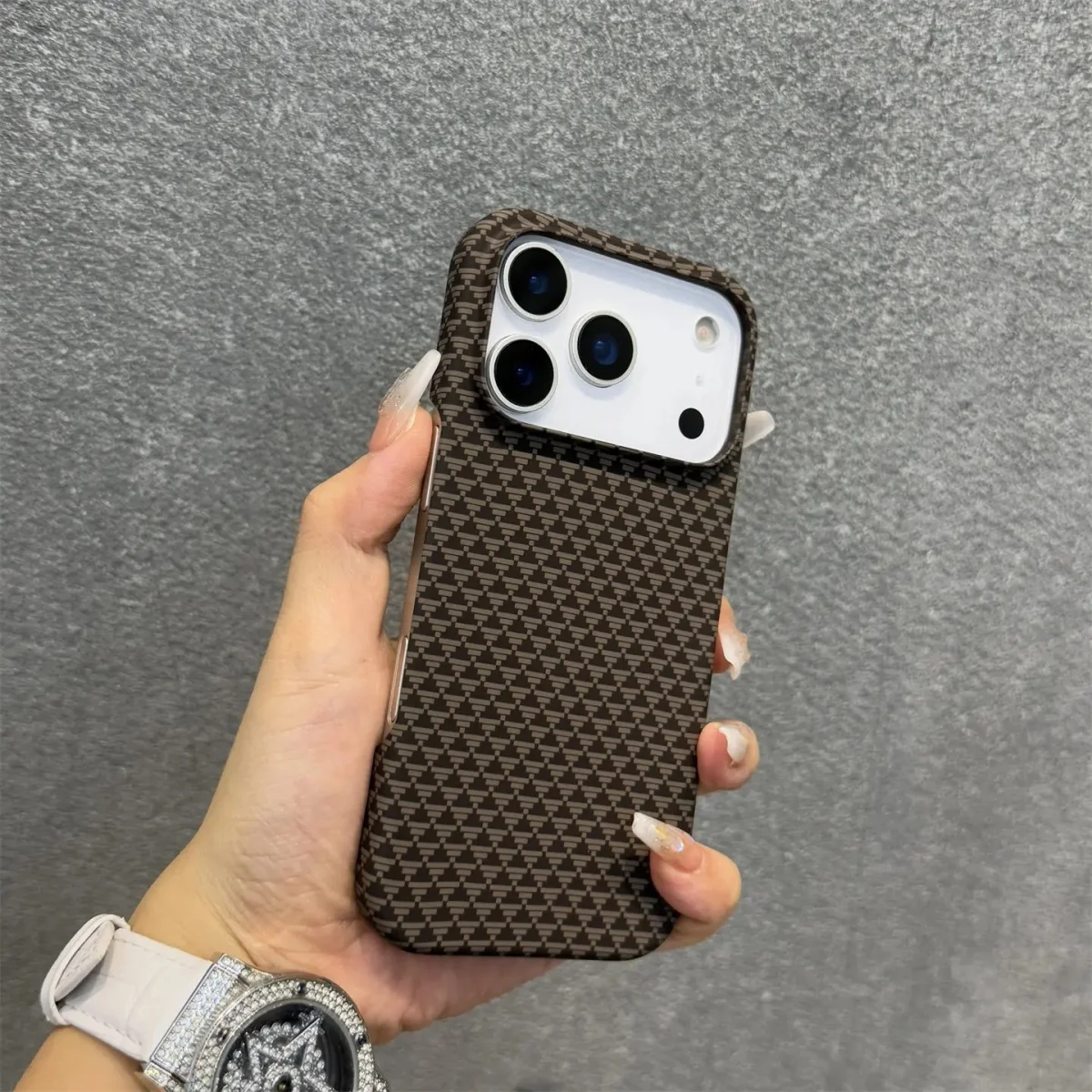 Slim Frameless Carbon Fibre Sunset PC For Magsafe Magnetic Case For iPhone 18 17 Air 16 Plus 15 14 13 Pro Max Shockproof Cover