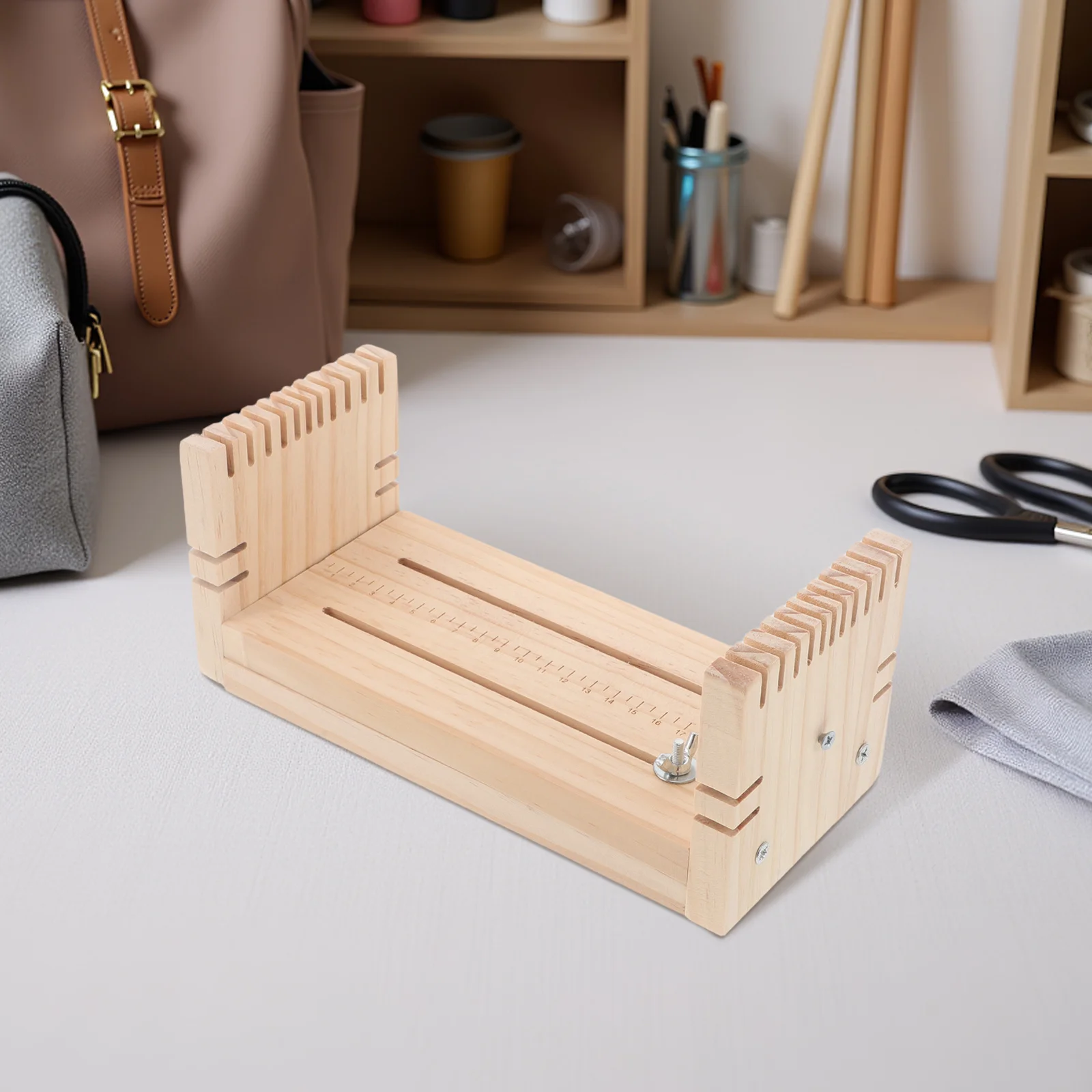 

Wooden Bracelet Maker Jig Adjustable Hand Knitting Tool for DIY Jewelry Wristband Braiding Stable Weaving Craft Board