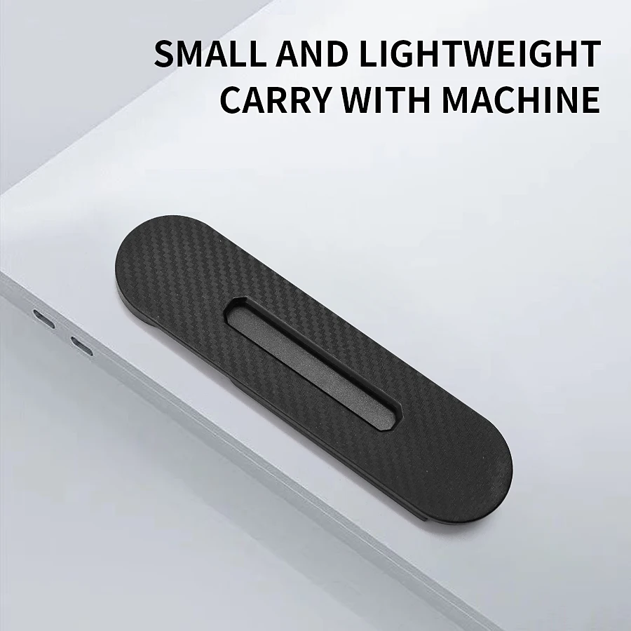 2026 Magnetic Laptop Phone Holder Computer Monitor Side Cell Phone Slim& Foldable For iPhone 16 15 14 Series Case and All Phone view 5