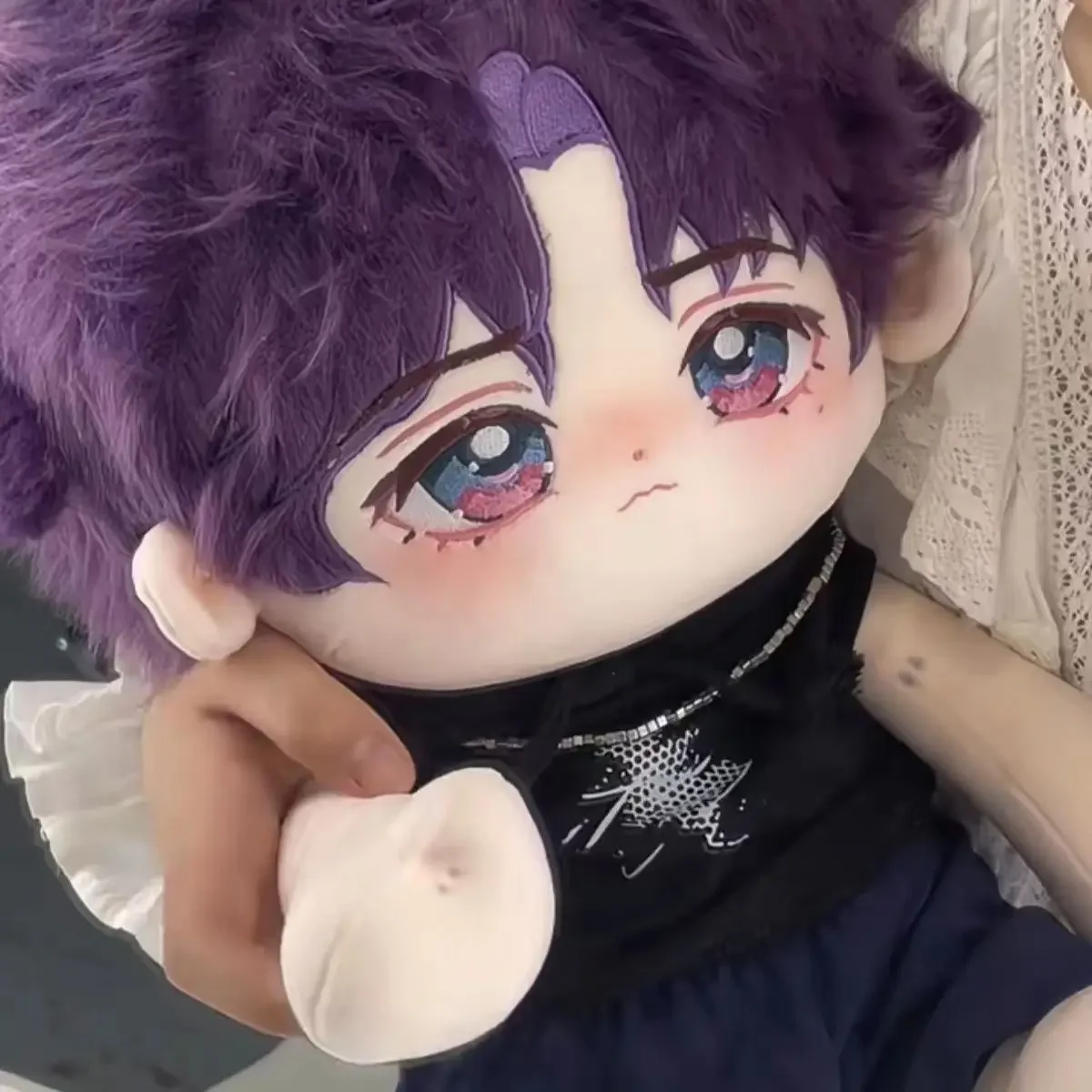 

Anime Love and Deepspace Zayne 40CM Cosplay Soft Sitting Posture Plush Doll Body Change Clothes Pillow Stuffed Toy Adorable Gift