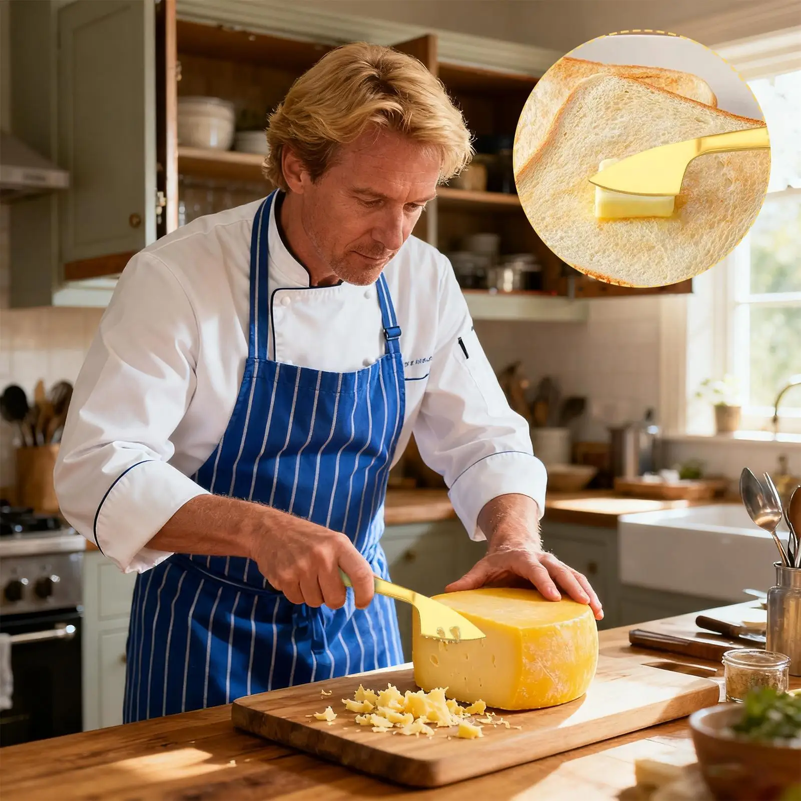 Handheld Cheese Slicer for Kitchen Use