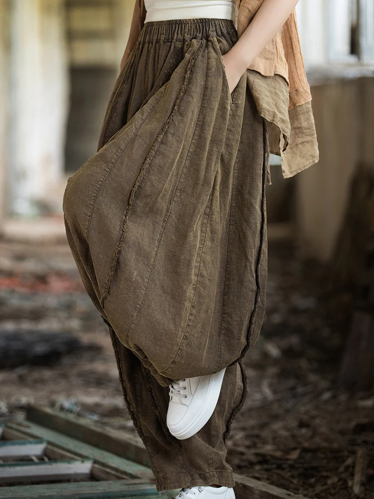 OriGoods B121 Baggy Pants 4