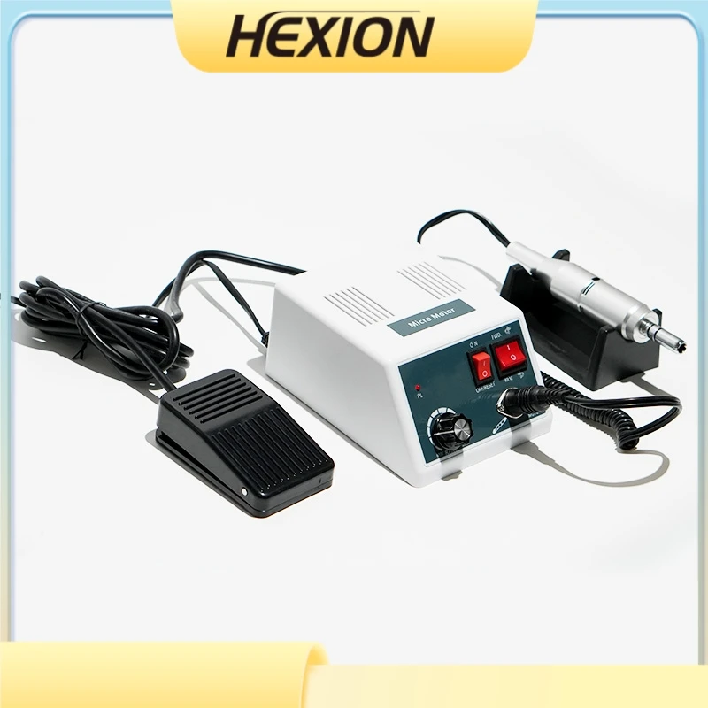 

Professional E-Type Micromotor Polisher -35,000 RPM High Speed Handpiece with 18/102/204 Handles - for Grinding & Manicure Tools