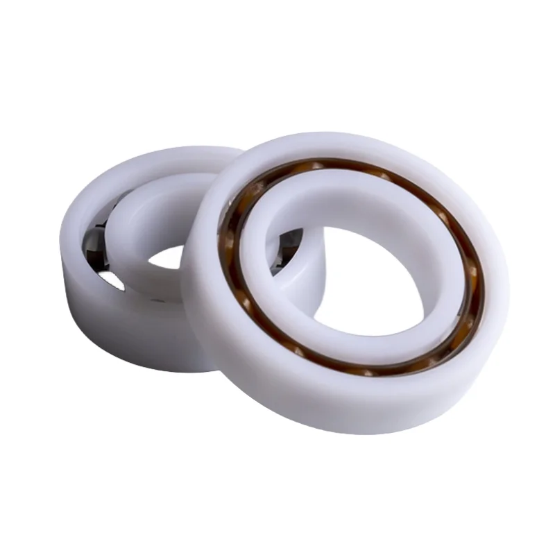 50pcs POM Plastic bearing 3x10x4 4x13x5 5x16x5 7x22x7 6x19x6 8x24x8 9x26x8 mm 623 624 625 626 627 nylon bearing with Glass balls