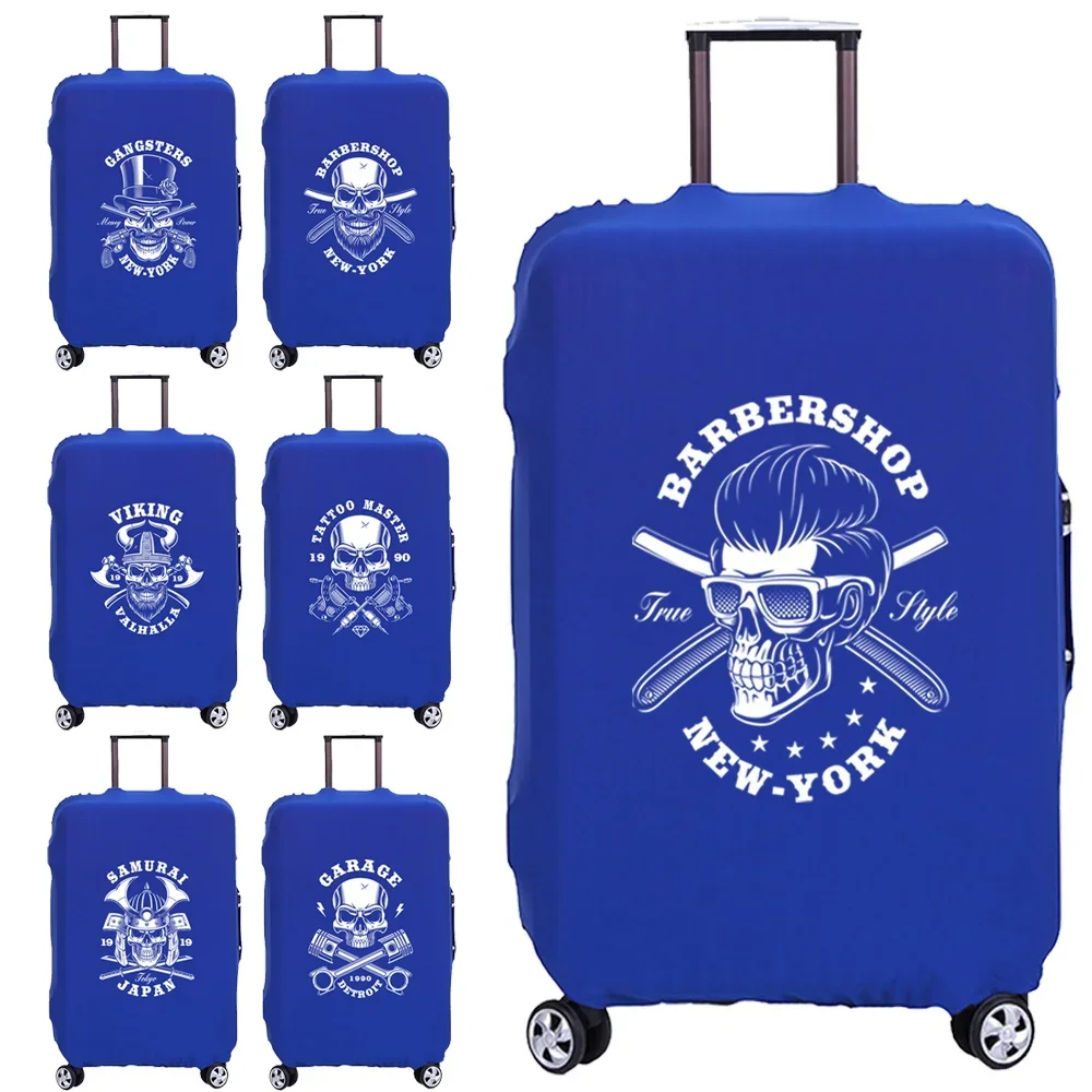 

Elasticity Travel Luggage Cover Skull Print for 18-32 Inch Traveling Essentials Accessories Trolley Protective Suitcase Case