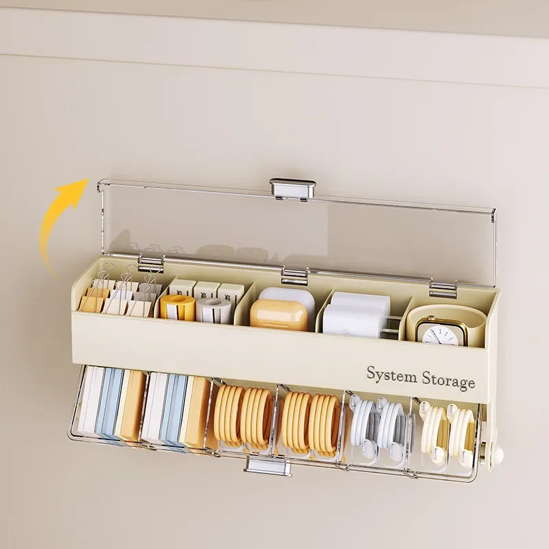 Multi Functional Wall Mounted Storage Box Suitable for Storing Underwear and Socks in Drawers