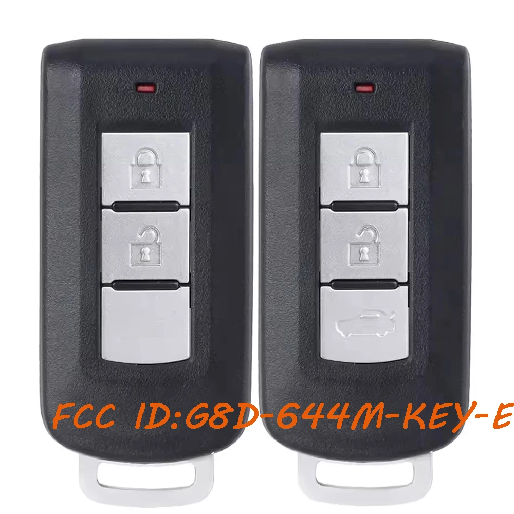 G8D-644M-KEY-E 433MHz Smart Remote Key Fob for Mitsubishi ASX Lancer Outlander 2008 09 10 11 12 13 14 15 16 2017 2018 2019 ID46