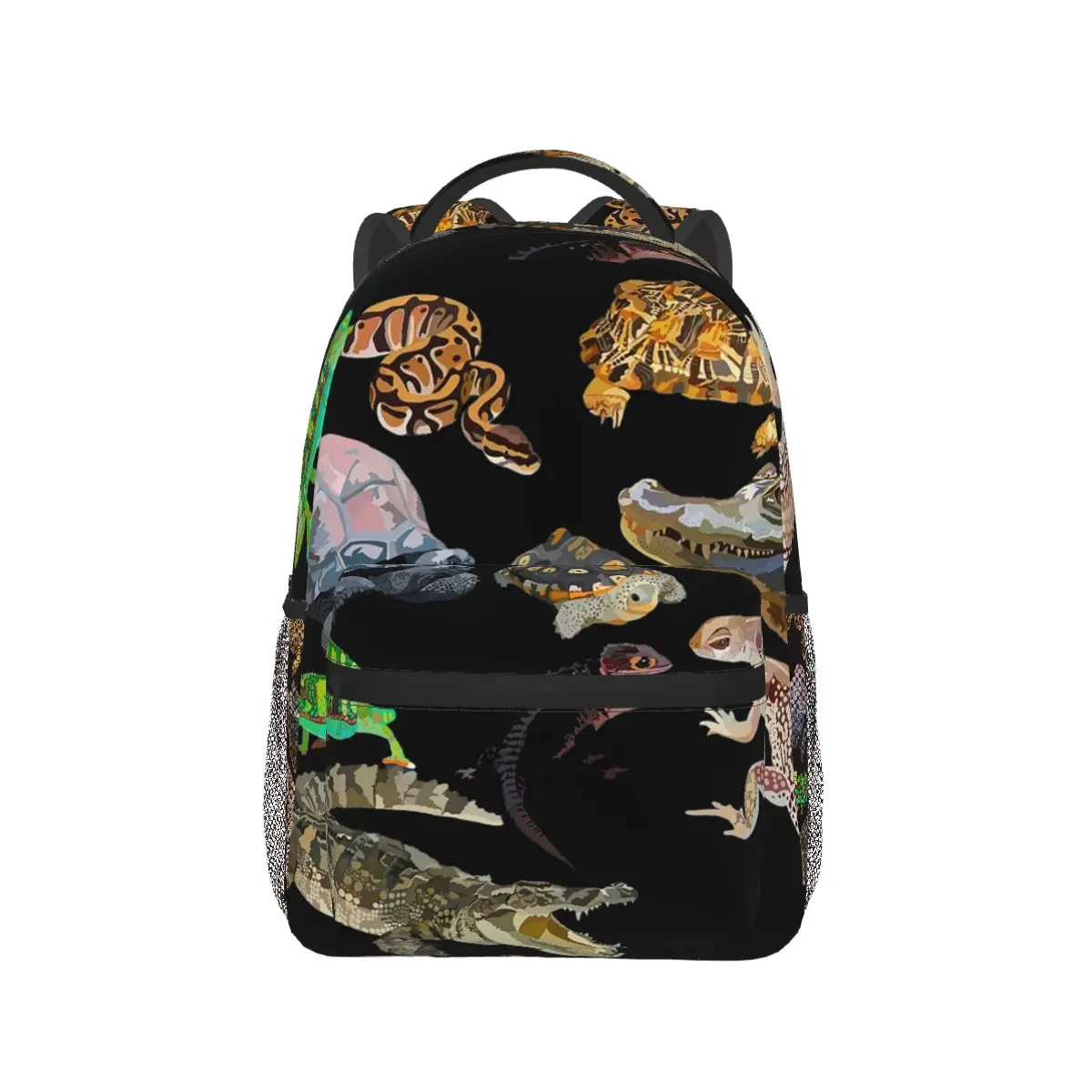 R Is For Reptile. Backpacks Boys Girls Bookbag Children School Bags Cartoon Laptop Rucksack Shoulder Bag Large Capacity